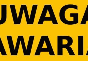 Uwaga awaria - brak dostawy wody