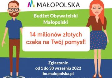 6. edycja Budżetu Obywatelskiego Województwa Małopolskiego