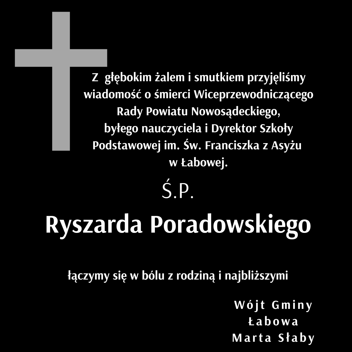 Zmarł Ryszard Poradowski