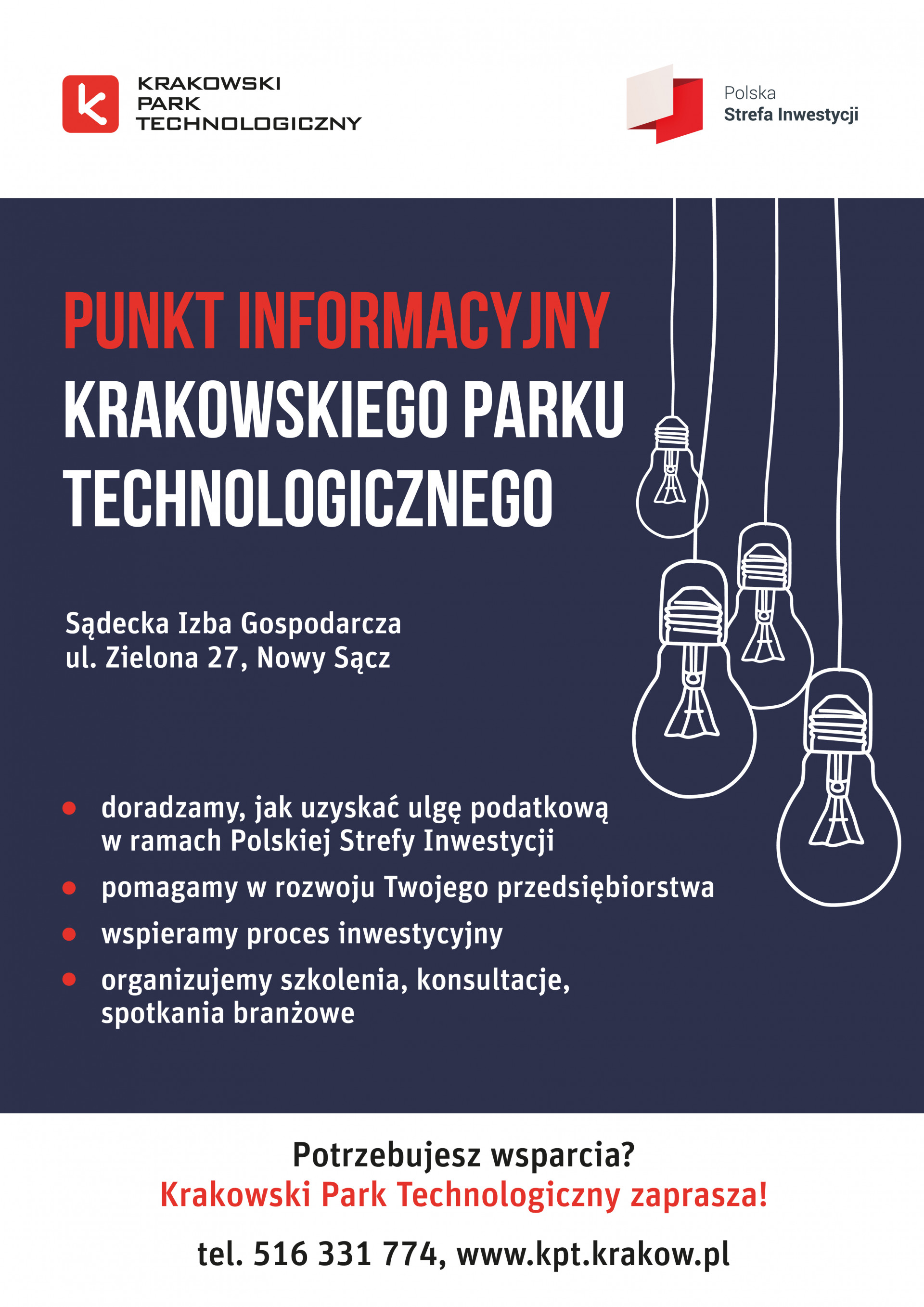 Informacja Krakowskiego Parku Technologicznego