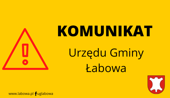 Informacja Wójta Gminy Łabowa