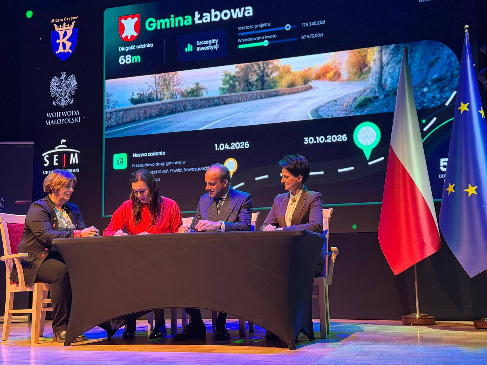 Dofinansowanie na remont drogi gminnej w Uhryniu