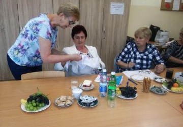 Zajęcia z rękodzieła lipiec 2019 r- Projekt Socjalny Senior +