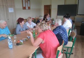 Zajęcia z dietetykiem dla uczestników projektu socjalnego „Senior +
