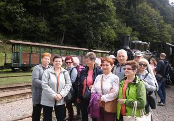 Wycieczka w Bieszczady dla osób biorących udział w projekcie socjalnym dofinansowanym ze środków Wojewody Małopolskiego pt. „Senior + - pomoc i wsparcie dla osób w wieku 60+ oraz wzmacnianie ich aktywności i samodzielności życiowej”