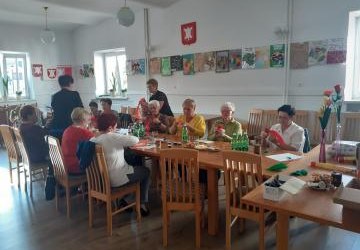 Zajęcia plastyczne dla uczestników projektu socjalnego