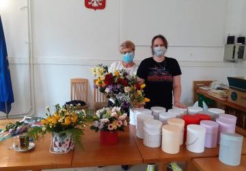 Zajęcia florystyczne dla uczestników projektu socjalnego